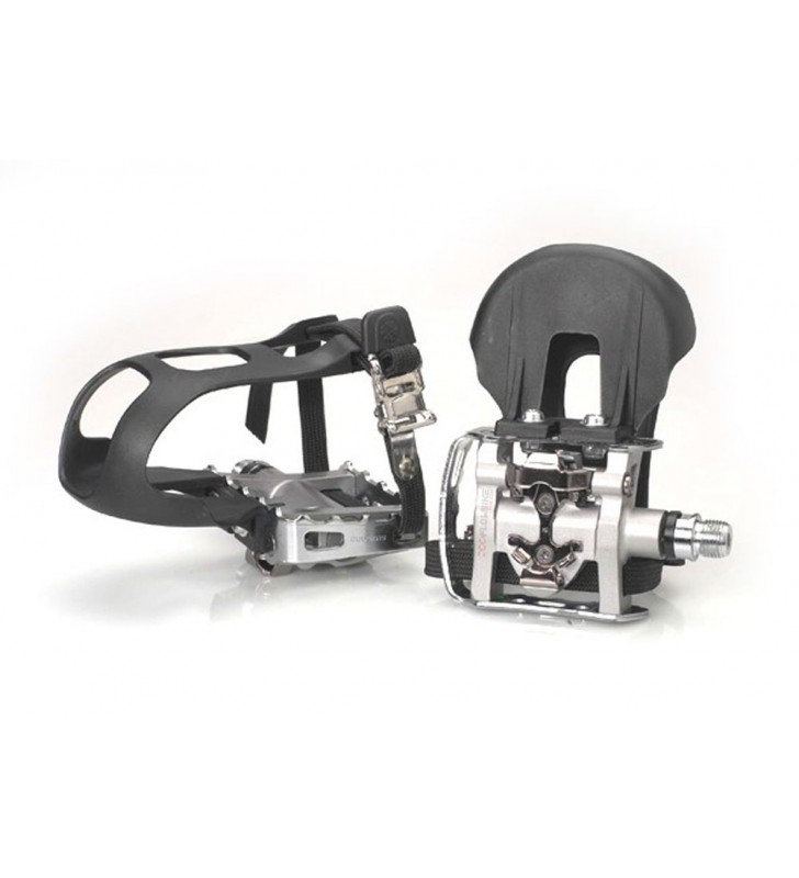 Pedales Shimano PD M324 Mixtos Spinning con rastrales